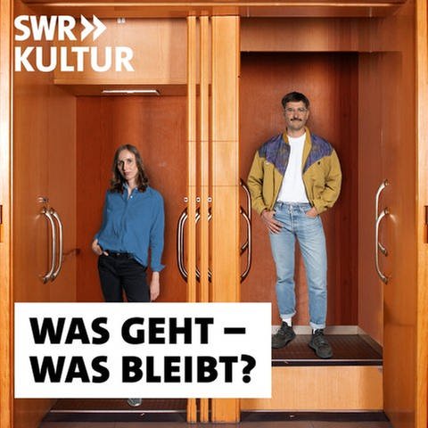 Pia Masurczak und Christian Batzlen vom Podcast "Was geht - was bleibt?" (Foto: SWR, SWR / Benoît Linder)