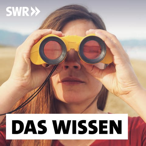 Podcast-Cover von "Das Wissen": Frau schaut durch Fernglas (Foto: Unsplash)