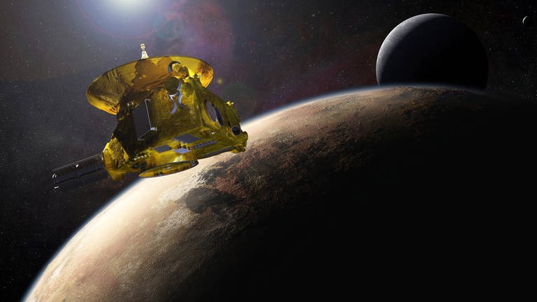 Astronomen hoffen, auch durch Bilder von Raumsonden wie "New Horizons" mehr über die unbekannten Außenbereiche unseres Sonnensystems zu erfahren (Foto: IMAGO, imago/ZUMA Press)