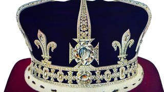 Die Krone von Queen Elizabeth (Queen Mother) mit dem Koh-i-Noor. Die Krone wurde für die Frau von König George VI angefertigt aus Anlass ihrer Krönung 1937.   (Foto: imago images, imago/UIG)