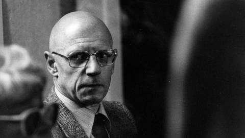 Michel Foucault (1926 - 1984) um 1982 (Foto: imago images, IMAGO / Leemage)