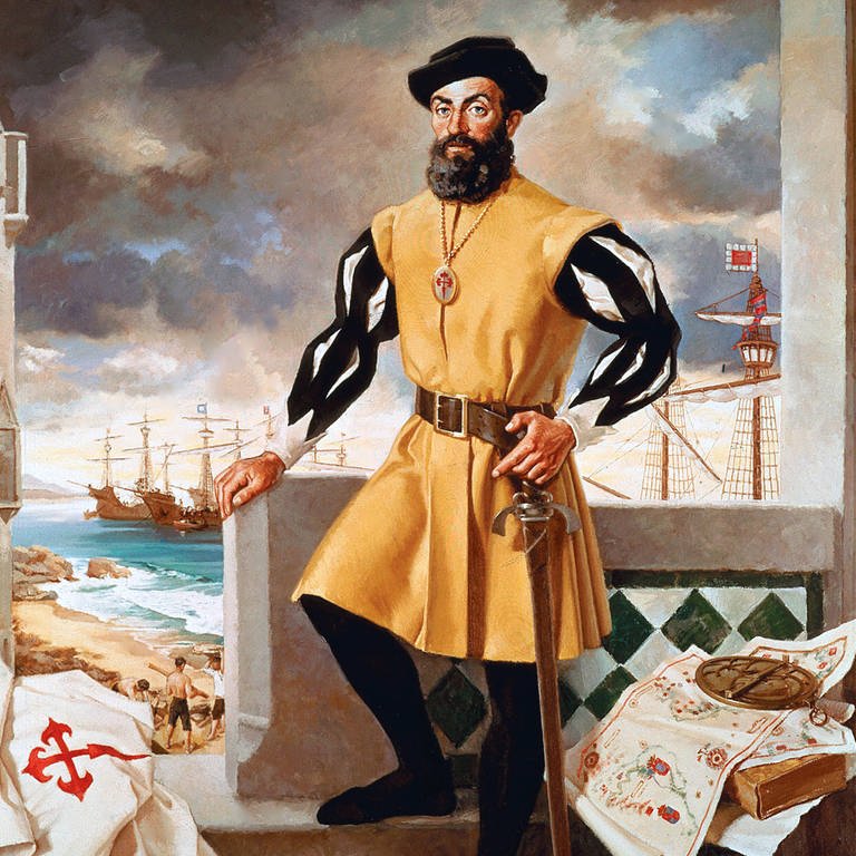 Ferdinand Magellan c. 1480-27. April 1521) war ein portugiesischer Entdecker. (Foto: IMAGO, IMAGO / AGB Photo)