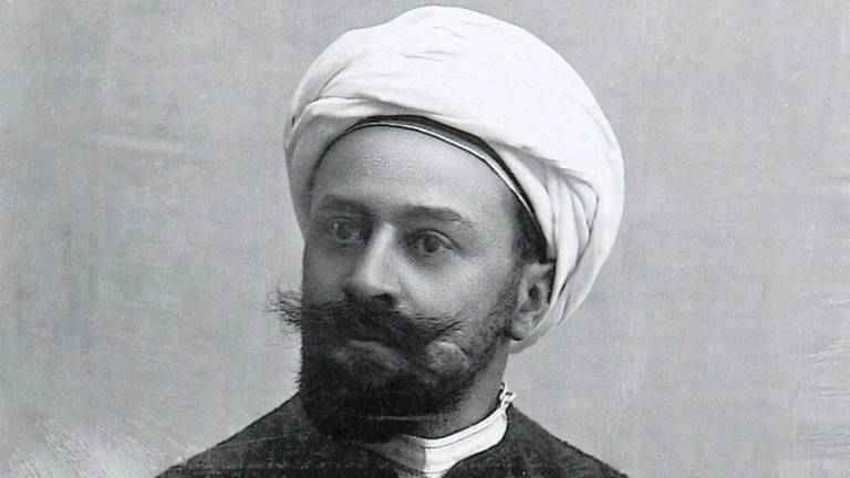 Max Freiherr von Oppenheim (1860 - 1946) in Orientalischer Tracht in Kairo (Foto: IMAGO, IMAGO / Eventpress)