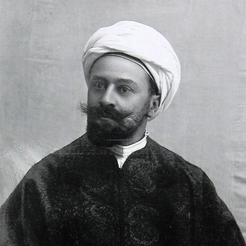 Max Freiherr von Oppenheim (1860 - 1946) in Orientalischer Tracht in Kairo (Foto: IMAGO, IMAGO / Eventpress)