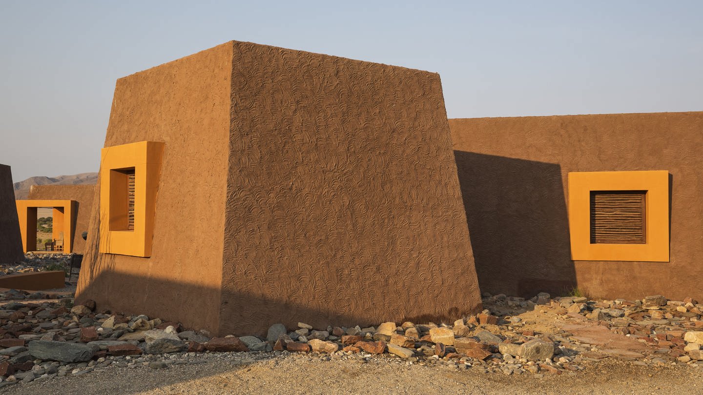 Häuser aus Wüstensand in Namibia