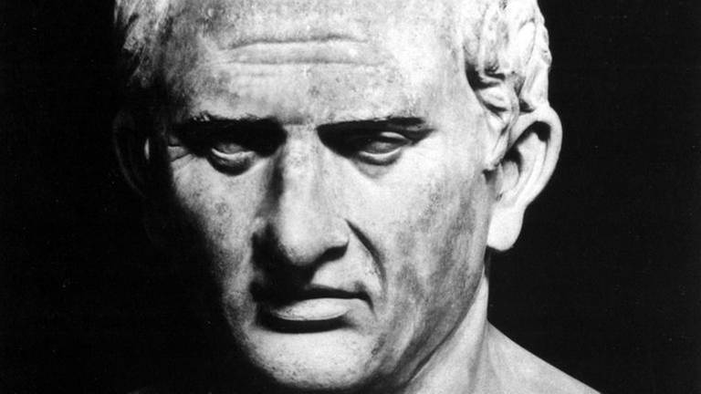 Marcus Tullius Cicero, römischer Staatsmann und Philosoph (106 - 43 v. Chr.) (Foto: picture-alliance / dpa, picture-alliance / dpa -)