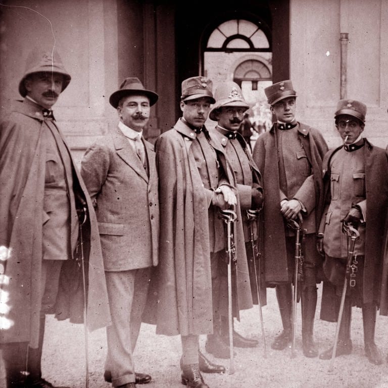 Italienische Offiziere um 19111912 in Tripolis  Libyen (Foto: IMAGO, imago images / Photo12)