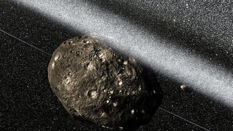 Asteroid Chariklo (Foto: picture-alliance / dpa, picture-alliance / dpa - EPA/L. Calcada / Nick Risinger)