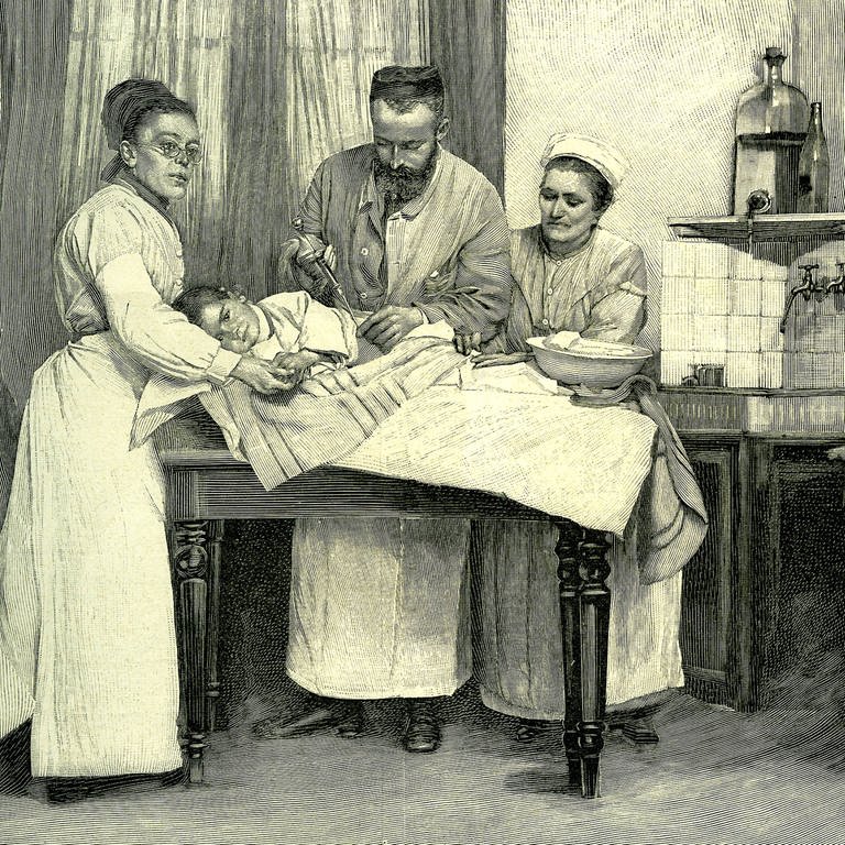 Impfung 1883 (Foto: IMAGO, imago/imagebroker)