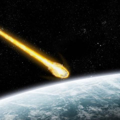Asteroid im Weltraum. (Foto: Getty Images, Thinkstock -)
