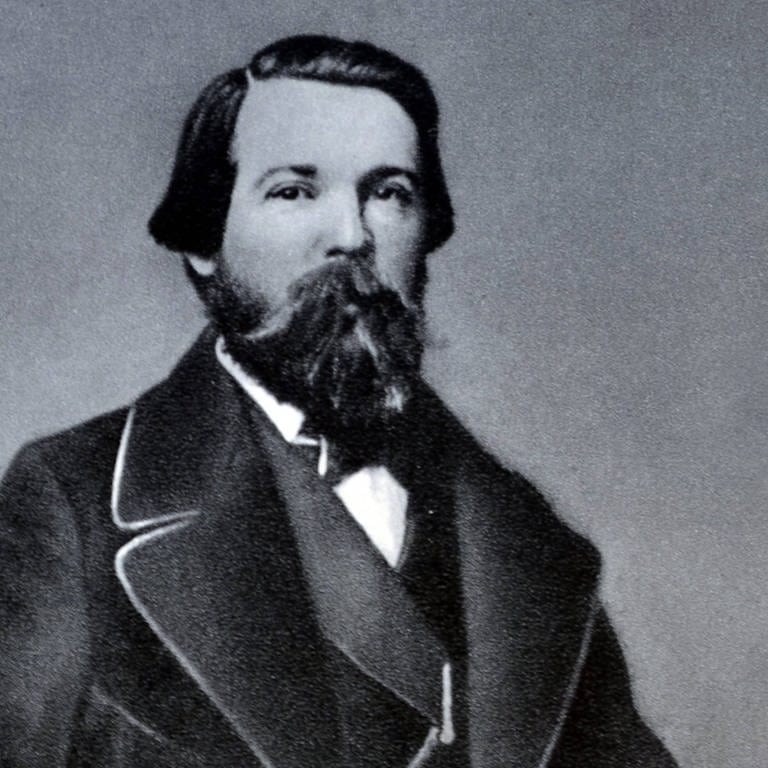 Friedrich Engels 1846 (Foto: IMAGO, imago images / United Archives International)