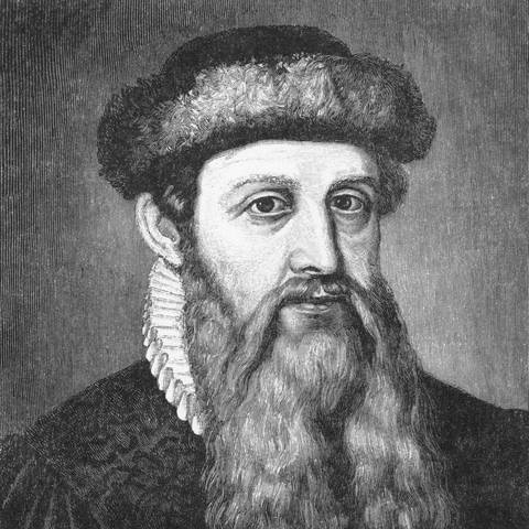 Johannes Gutenberg (um 1400 - 1468) (Foto: IMAGO, IMAGO / imagebroker)