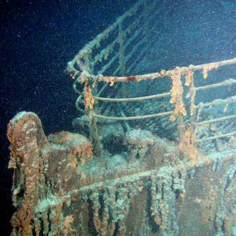 Wrack der Titanic im Nordatlantik (Foto: IMAGO, IMAGO / Future Image)