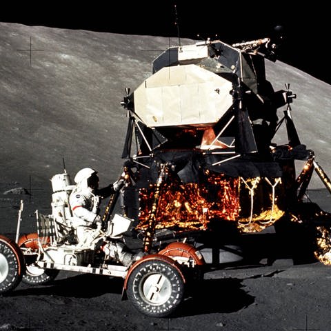 11. Dezember 1972 an der Taurus-Littrow-Landestelle auf dem Mond (Foto: IMAGO, IMAGO / ZUMA Wire)