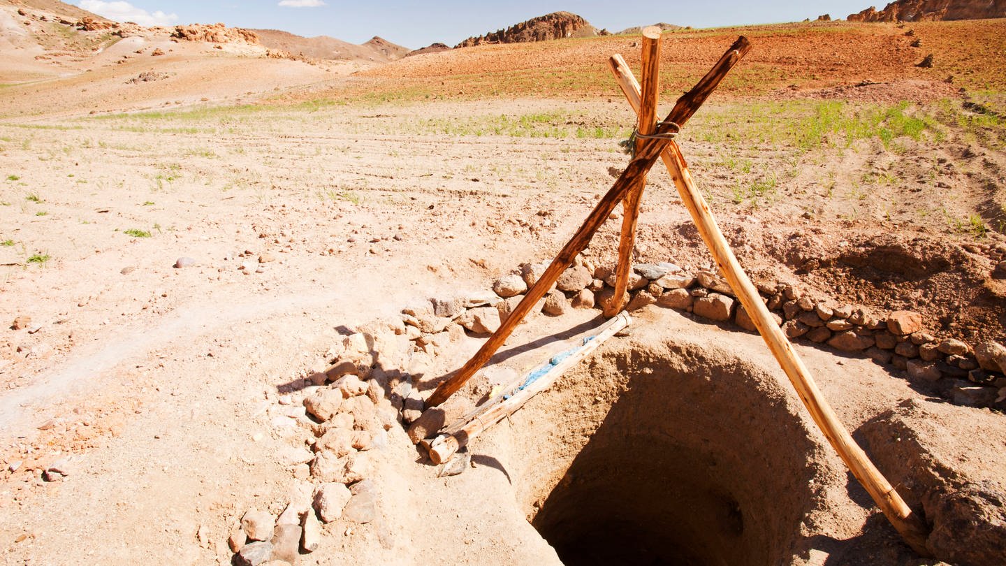 Ein Brunnen im Anti-Atlas-Gebirge in Marokko (Foto: IMAGO, IMAGO / Cavan Images)