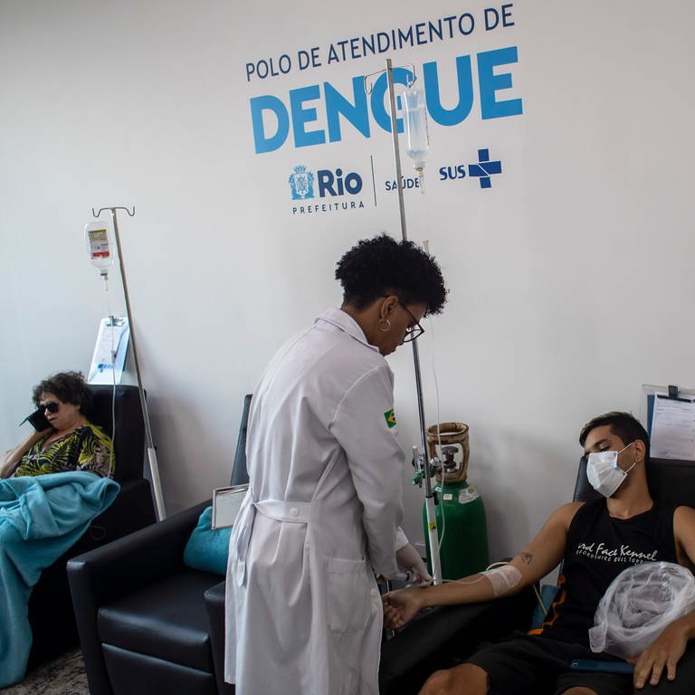 Brasilien Dengue-Fieber (Foto: picture-alliance / Reportdienste, picture alliance / ASSOCIATED PRESS | Bruna Prado)