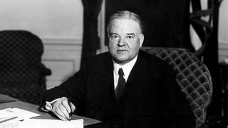 Herbert Hoover, US-Präsident (1929 bis März 1933), um das Jahr 1939 (Foto: picture-alliance / Reportdienste, picture alliance/Everett Collection)