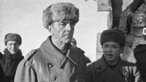 Generalfeldmarschall Friedrich Paulus (1980 - 1957), Oberbefehlshaber der 6. Armee während der Schlacht von Stalingrad, nach seiner Gefangennahme 1943 in Stalingrad (heute Wolgograd) (Foto: IMAGO, imago images / ITAR-TASS)