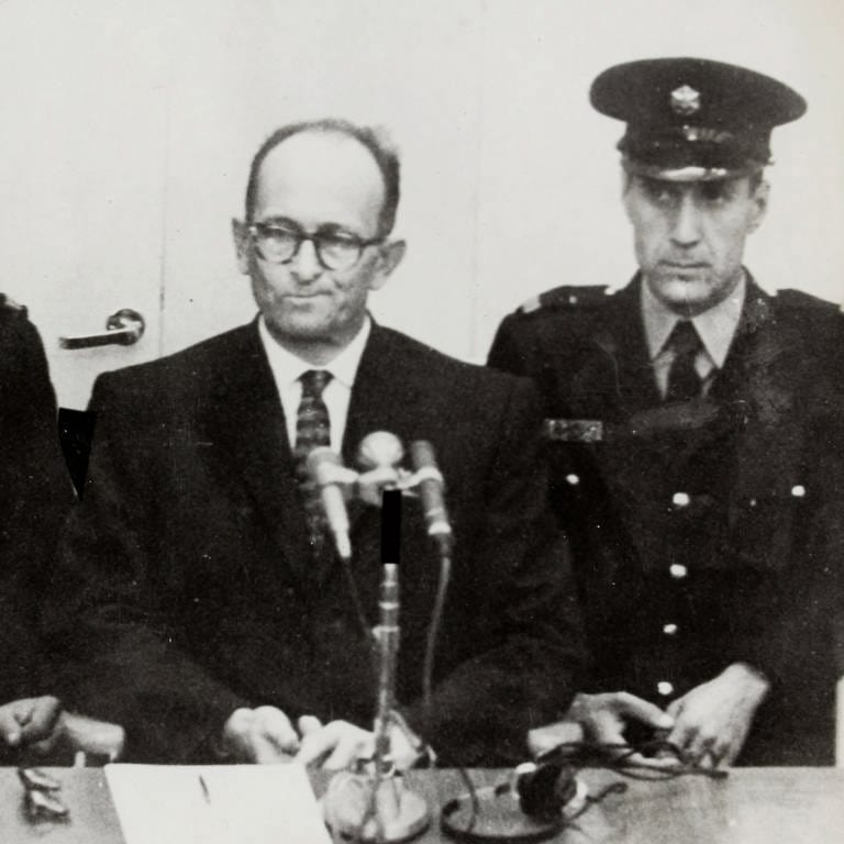 Prozess gegen Adolf Eichmann in Jerusalem, 13. April 1961 (Foto: picture-alliance / Reportdienste, picture alliance / IMAGNO/Votava | IMAGNO/Votava)