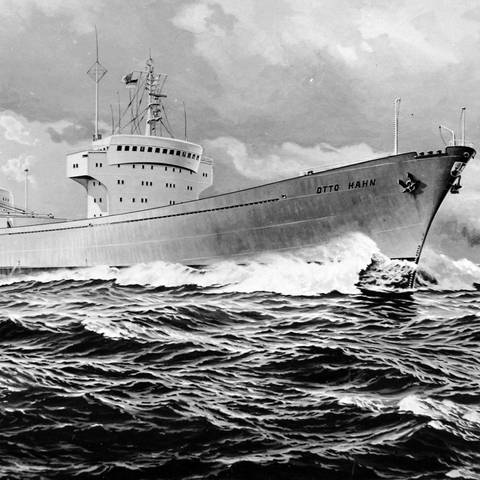 IMAGO  United Archives International (Foto: IMAGO, Das Nuklearschiff Otto Hahn 1964 in Kiel)