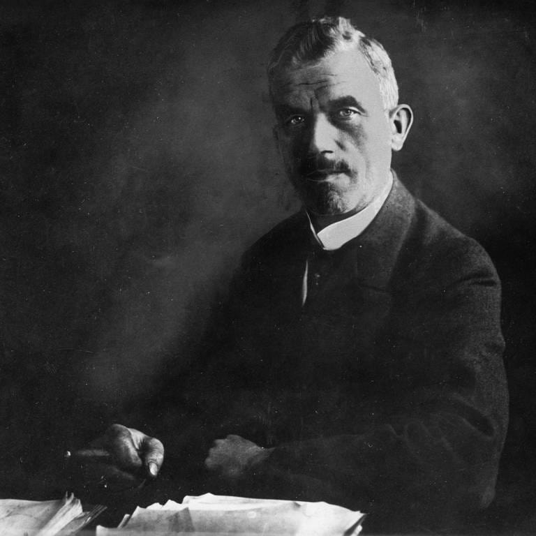 Ludwig Dürr (1878 - 1956), Luftschiffkonstrukteur bei der Zeppelin-Gesellschaft), Foto um 1925 (Foto: picture-alliance / Reportdienste, picture-alliance / akg-images | akg-images)