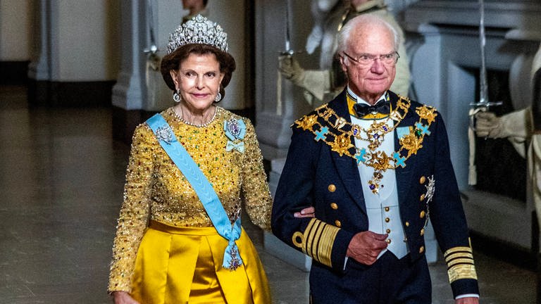 König Carl Gustav feiert sein 50. Thronjubiläum. An seiner Seite Königin Silvia von Schweden. (Foto: IMAGO, PPE)