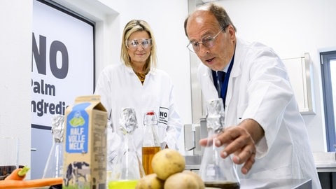 Die niederländische Königin Máxima besuchte das im Foodvalley in Wageningen.