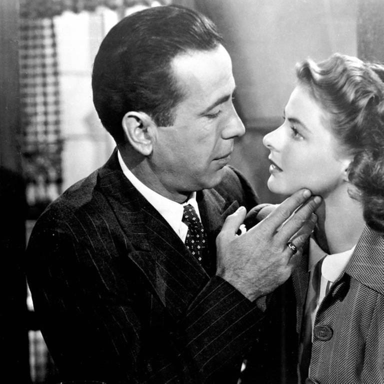 Humphrey Bogart und Ingrid Bergman (Foto: SWR, Imago - Filmszene)