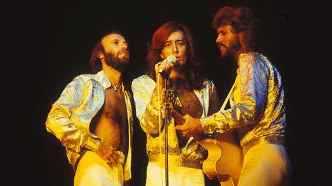 Die Bee Gees bei einem Auftritt, Ende der 1970er Jahre. (Foto: dpa Bildfunk, Picture Alliance / Capitel Pictures)