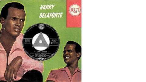 Plattencover von Harry Belafontes "Banana Boat Song" 