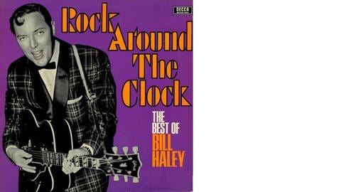Plattencover von Bill Haley mit "Rock around the clock"