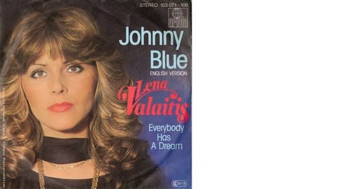 Das Cover der Single "Johnny Blue" der Sängerin Lena Valaitis. (Foto: Ariola (Coverscan))