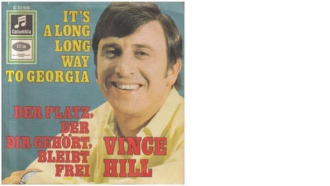 Vince Hill Single "It’s a long long way to Georgia" komponiert von Grand Prix Sieger und ESC Legende Ralph Siegel. (Foto: SWR, Foto: SWR Coverscan (Columbia))