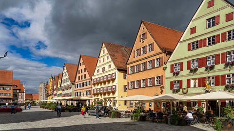 Die historische Altstadt von Dinkelsbühl in Bayern. (Foto: picture-alliance / Reportdienste, Peter Schickert)