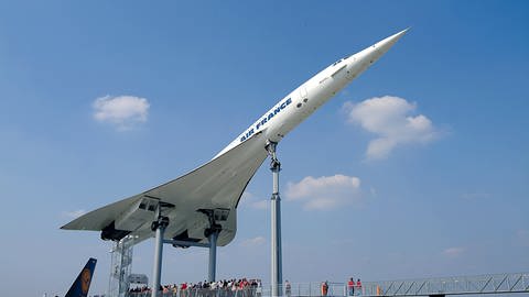 Die Concorde im Technikmuseum Sinsheim (Foto: dpa Bildfunk, Picture Alliance)