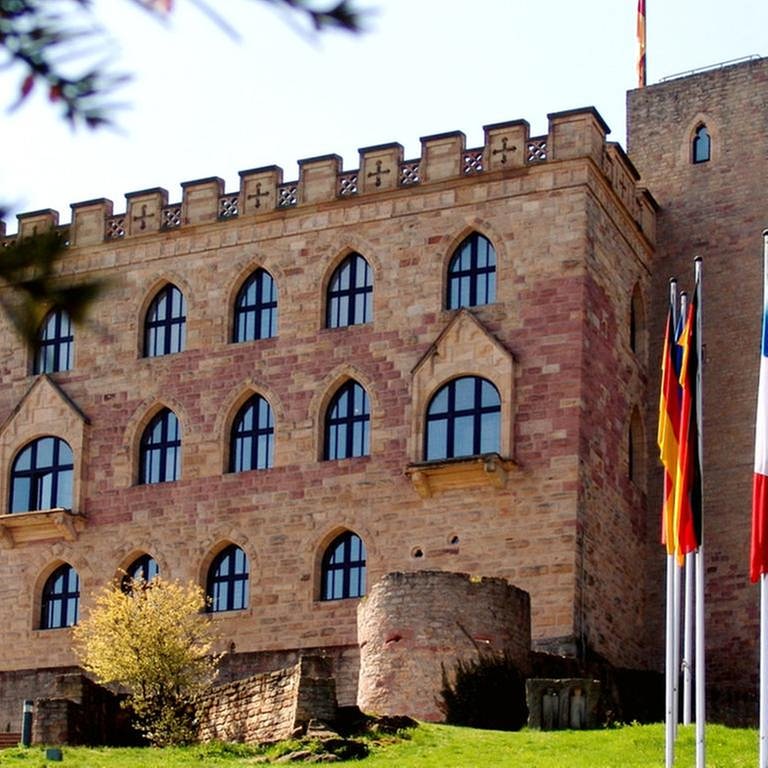 Hambacher Schloss (Foto: SWR, Rheinland-Pfalz Tourismus GmbH - Rolf Schädler)