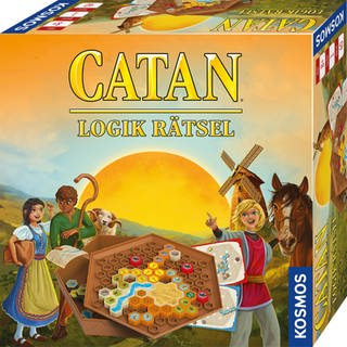 Schachtel des Spiels "Catan - Logik Rätsel" (Foto: Pressestelle, Kosmos)