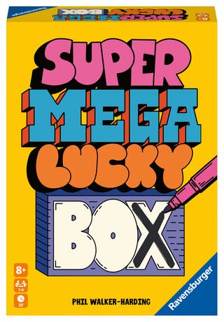 Das Spiele "Super Mega Lucky Box" von Ravensburger.