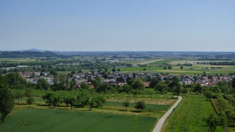Aussicht vom Missionsbergturm,in Mengen (Foto: SWR, Heike Leven / Stadtverwaltung Mengen)