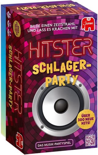 Spiele für Silvester: "Hitster" ist ein Quiz für Erwachsene zum Höhren, rätseln udn Schwofen. (Foto: Jumbo)