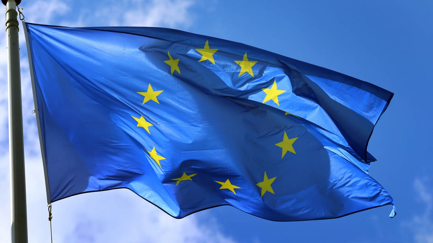 Flagge Europa (Foto: dpa Bildfunk, Picture Alliance)
