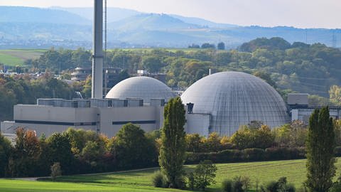Das ändert sich im April 2023: Das Atomkraftwerk Neckarwestheim 2 geht vom Netz (Foto: dpa Bildfunk, picture alliance/dpa | Bernd Weißbrod)
