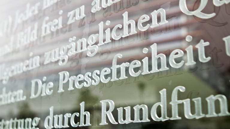 Pressefreiheit (Foto: dpa Bildfunk, picture alliance/Florian Kleinschmidt/dpa)