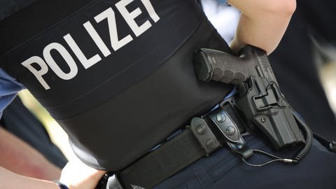 Polizei Razzia (Foto: dpa Bildfunk, (c) dpa)