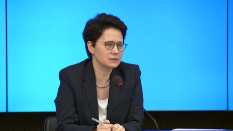 Marion Gentges (CDU), Justiz- und Migrationsministerin in Baden-Württemberg (Foto: SWR)