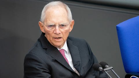 Bundestagspräsident Wolfgang Schäuble kandidiert für den ersten Listenplatz der CDU Baden-Württemberg (Foto: dpa Bildfunk, picture alliance/dpa /Kay Nietfeld)