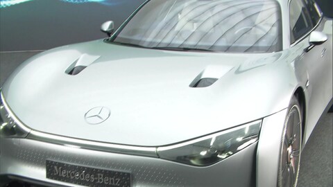 Noch ist der EQXX von Mercedes Benz nur im Labor getestet worden. (Foto: SWR)