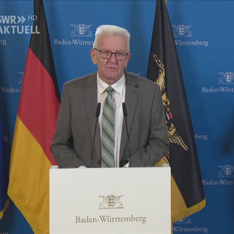 Ministerpräsident Winfried Kretschmann (Foto: SWR)