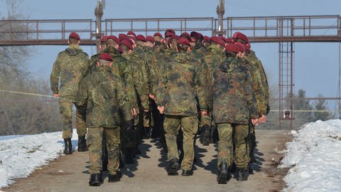Soldaten des Kommandos Spezialkräfte (KSK) in Calw (Archivbild) (Foto: dpa Bildfunk, Franziska Kraufmann)