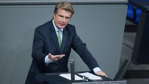 CDU-Bundestagsabgeordneter Thomas Bareiß im Bundestag (Foto: dpa Bildfunk, picture alliance/dpa | Jörg Carstensen)